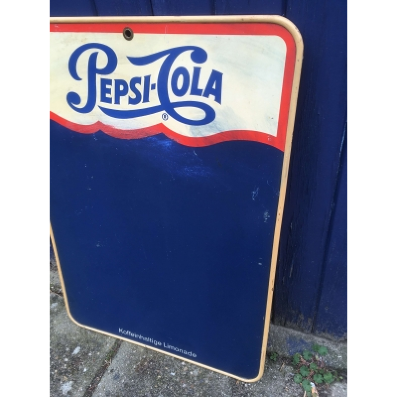 Vintage Pepsi-Cola reclamebord